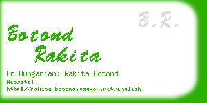 botond rakita business card